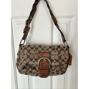 Coach brown vintage purse Y2K hobo